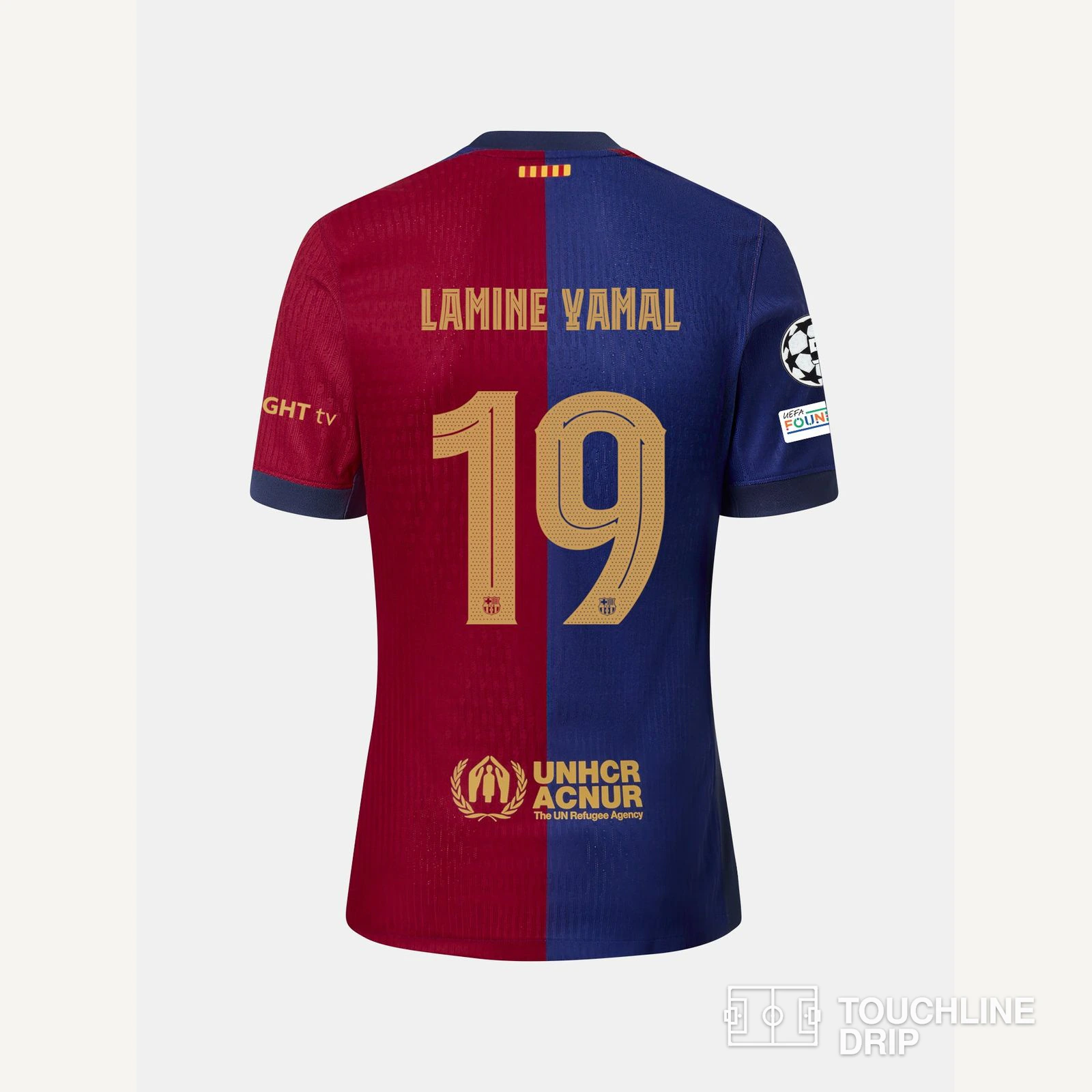 Front product image of Barcelona 24/25 Lamine Yamal Home Shirt