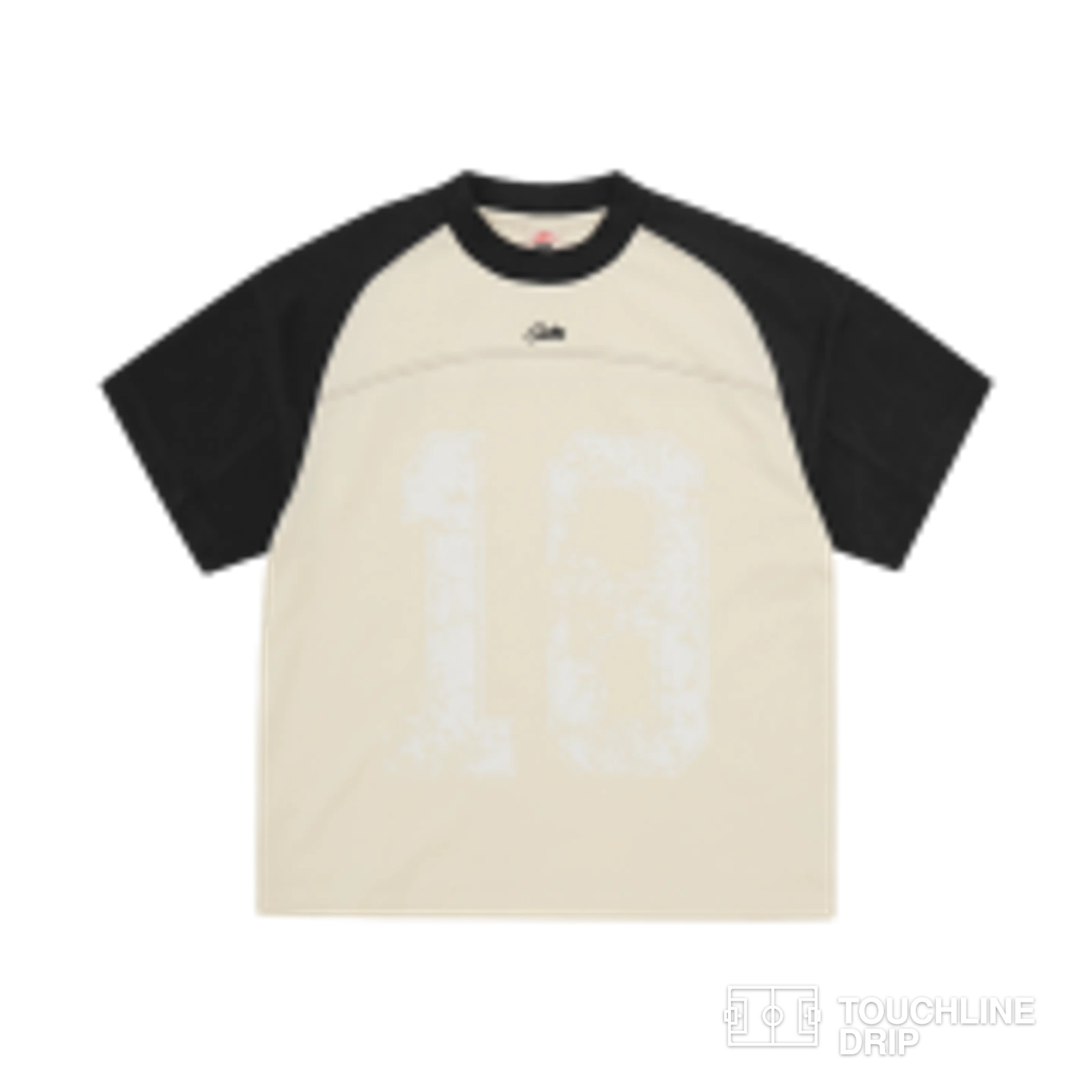 Front product image of Corteiz HMP Vintage Jersey Cream/black
