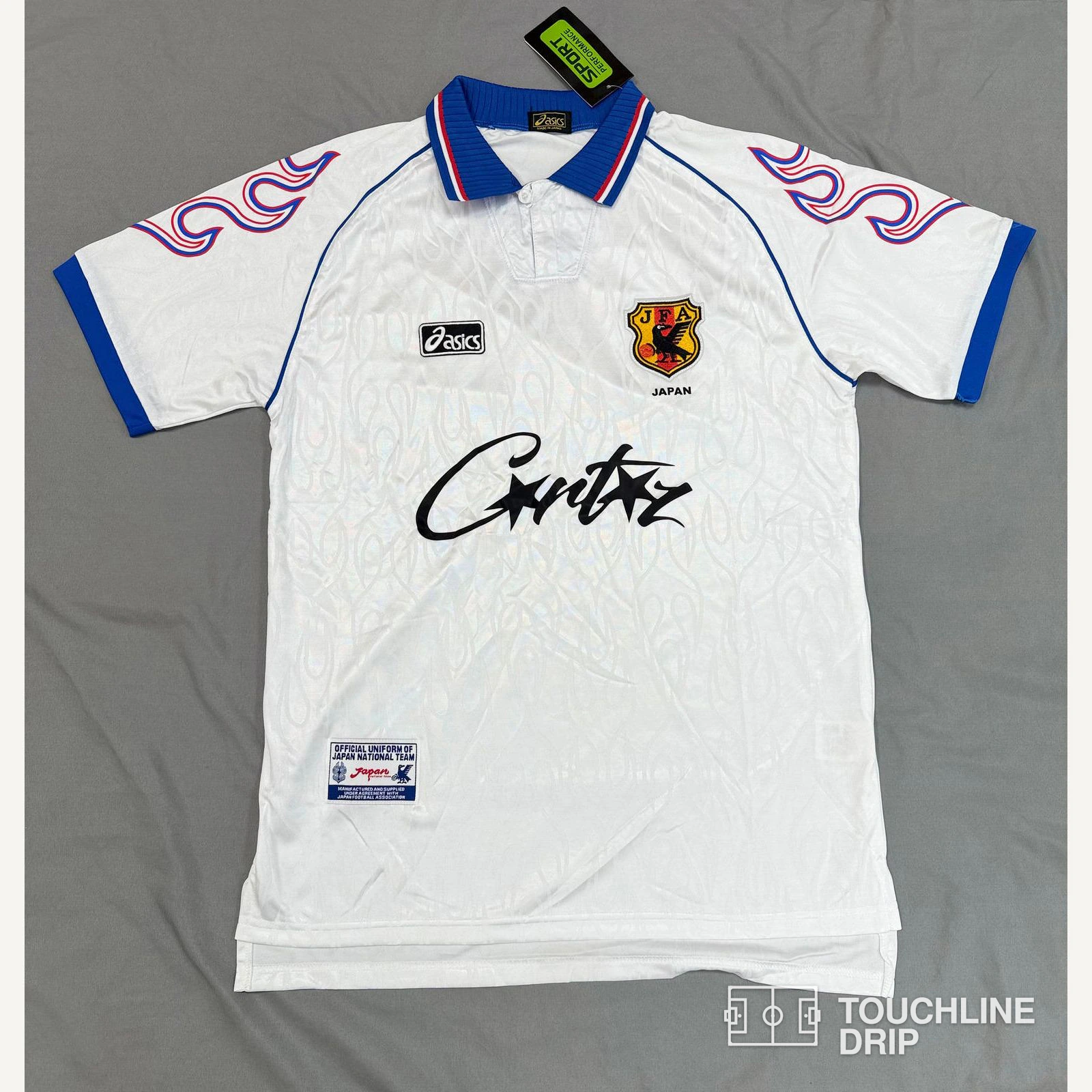 Front product image of Corteiz x Asics Japan 1998 Away Jersey