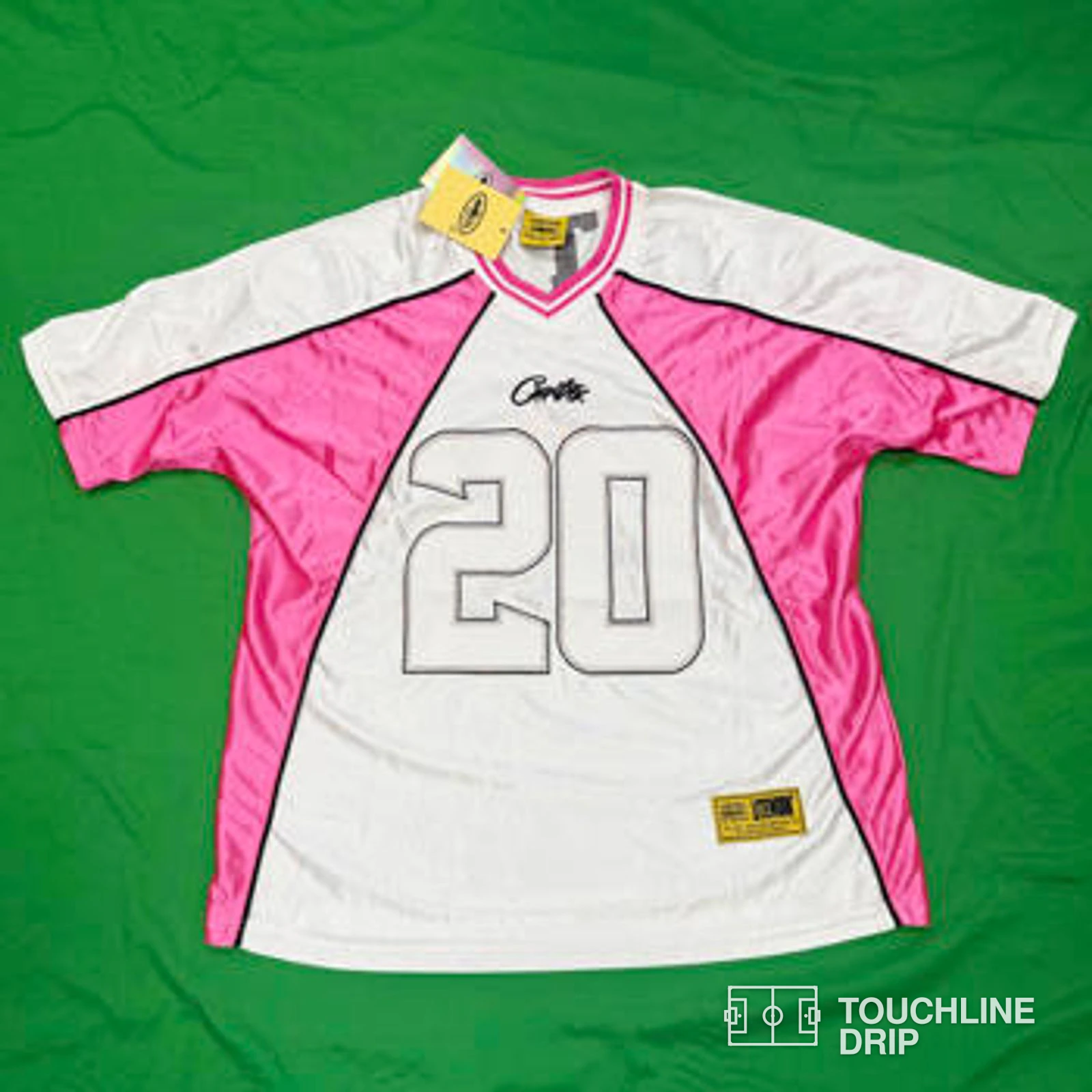Front product image of Corteiz Fuchsia Fury 20 Jersey
