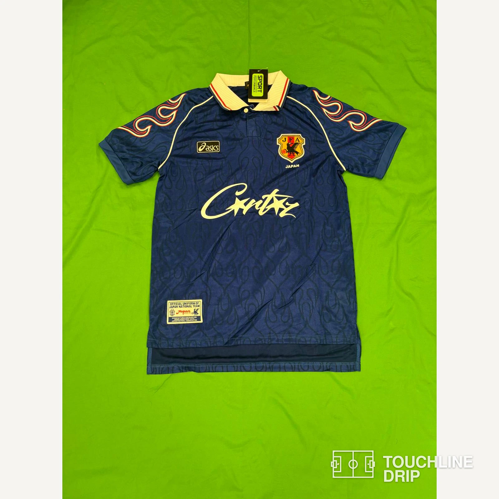 Front product image of Corteiz x Asics Japan 1998 Concept Jersey