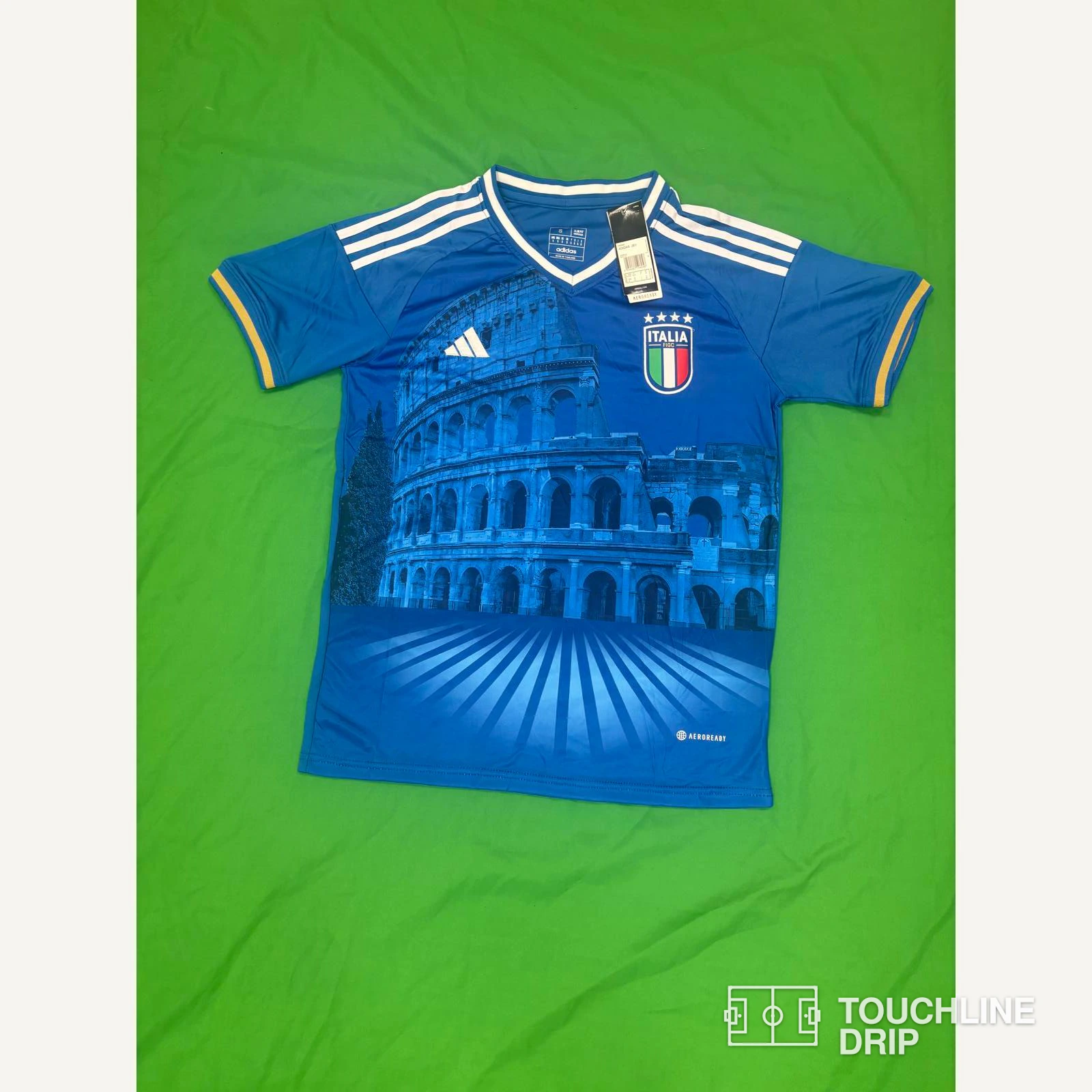 Front product image of Italy Deep Blue Colloseum Jersey