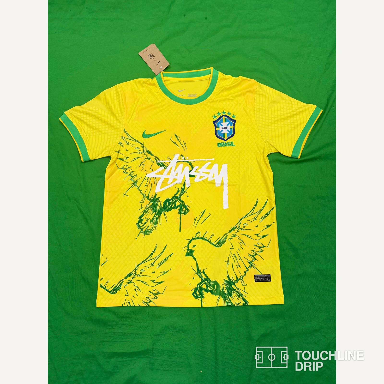 Front product image of Nike x Stussy Brazil Jungle Flight Concept Jersey
