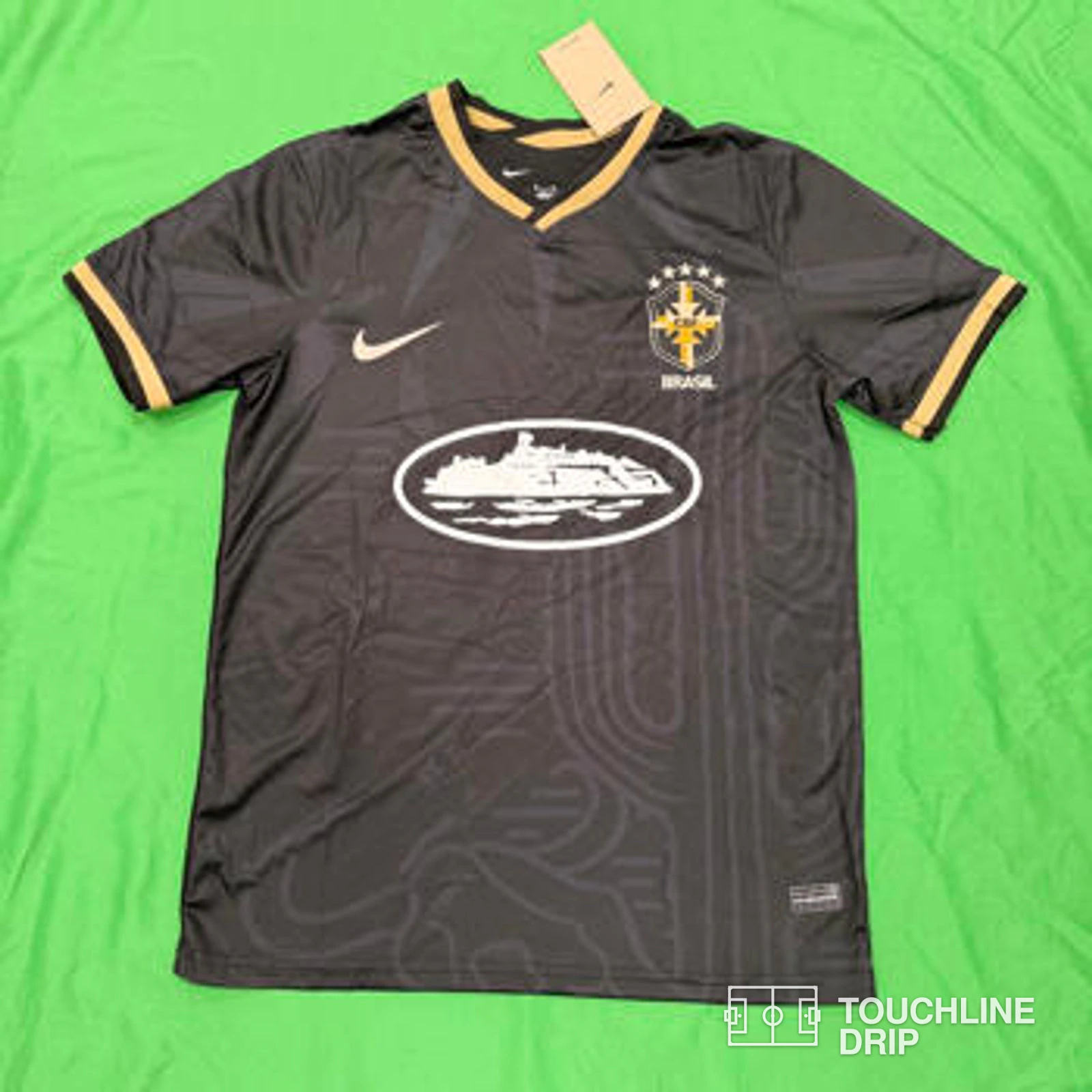 Front product image of Corteiz x Brazil Desert Breeze Alcatarz Concept Jersey