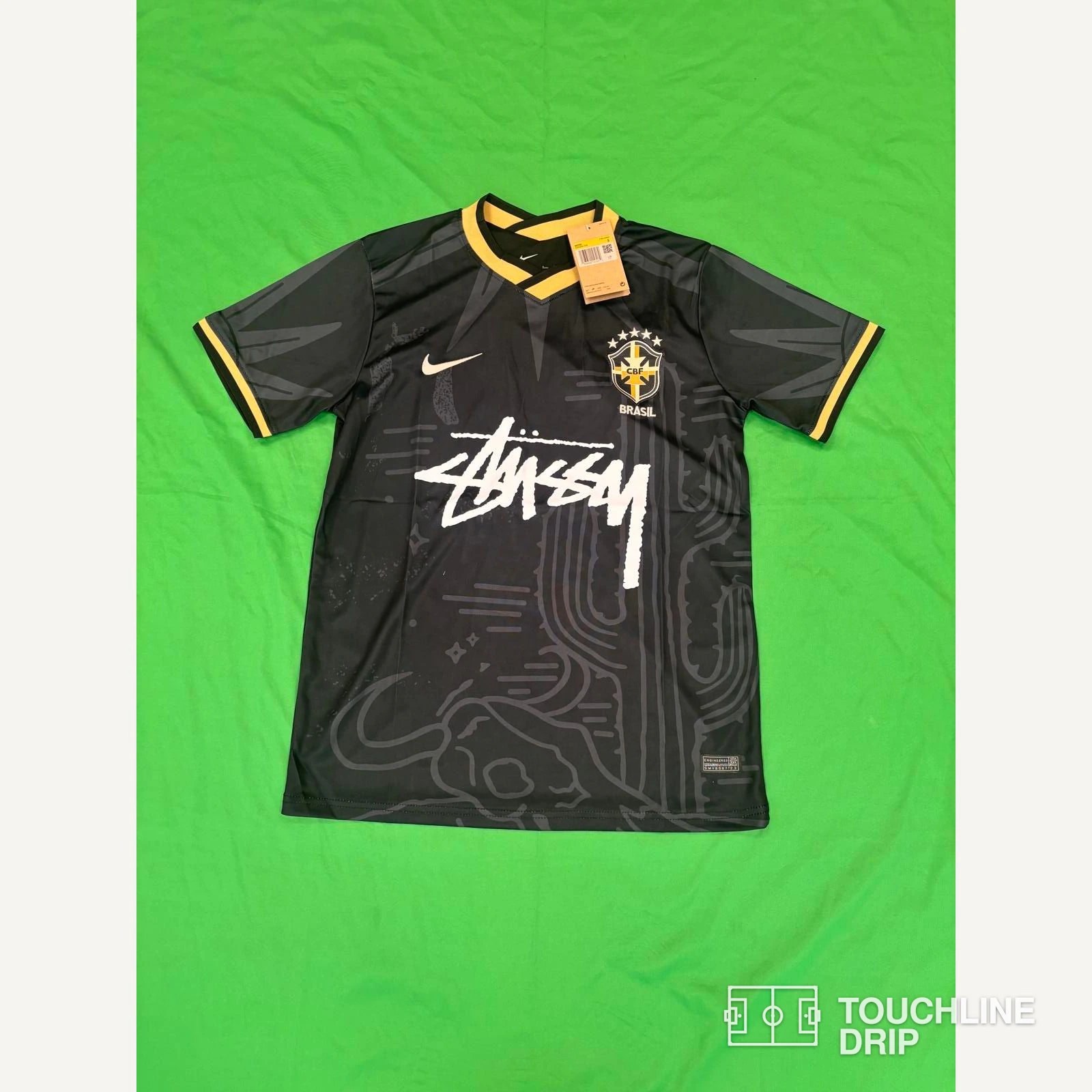 Front product image of Nike x Stussy Brazil Desert Breeze Concept Jersey
