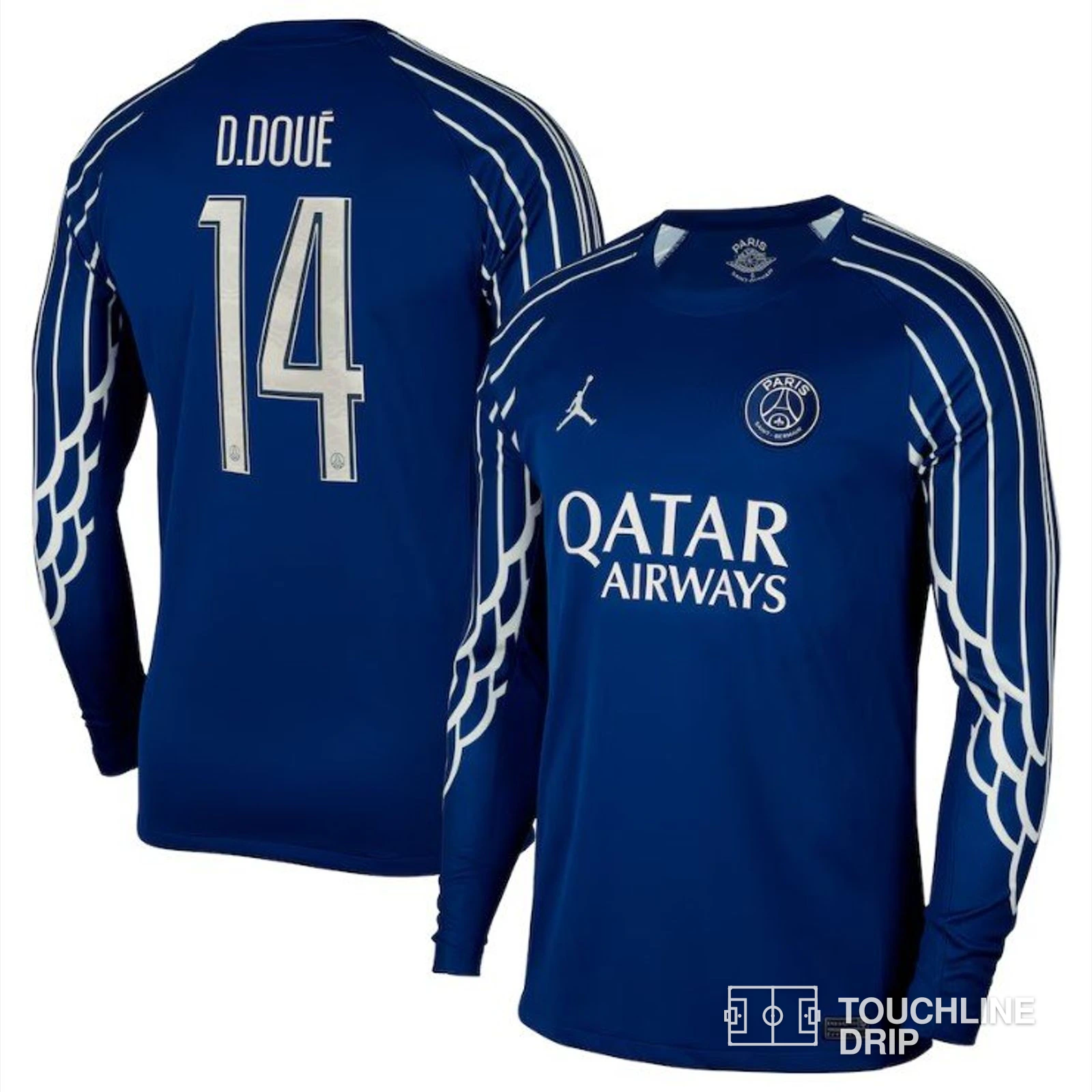 Front product image of PSG 24/25 Desire Doue Fourth Shirt