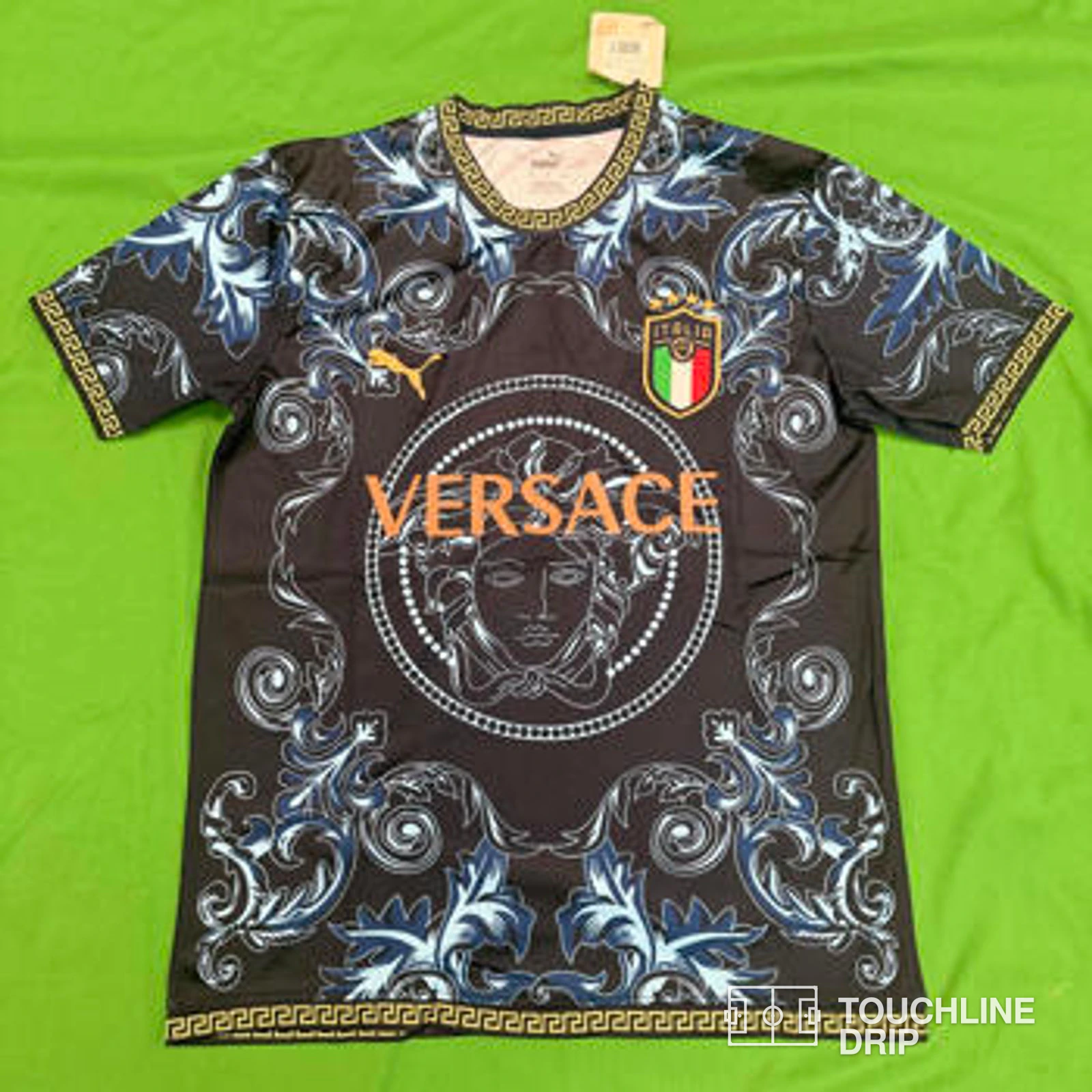 Front product image of Puma x Versace Special Edition Italia Jersey