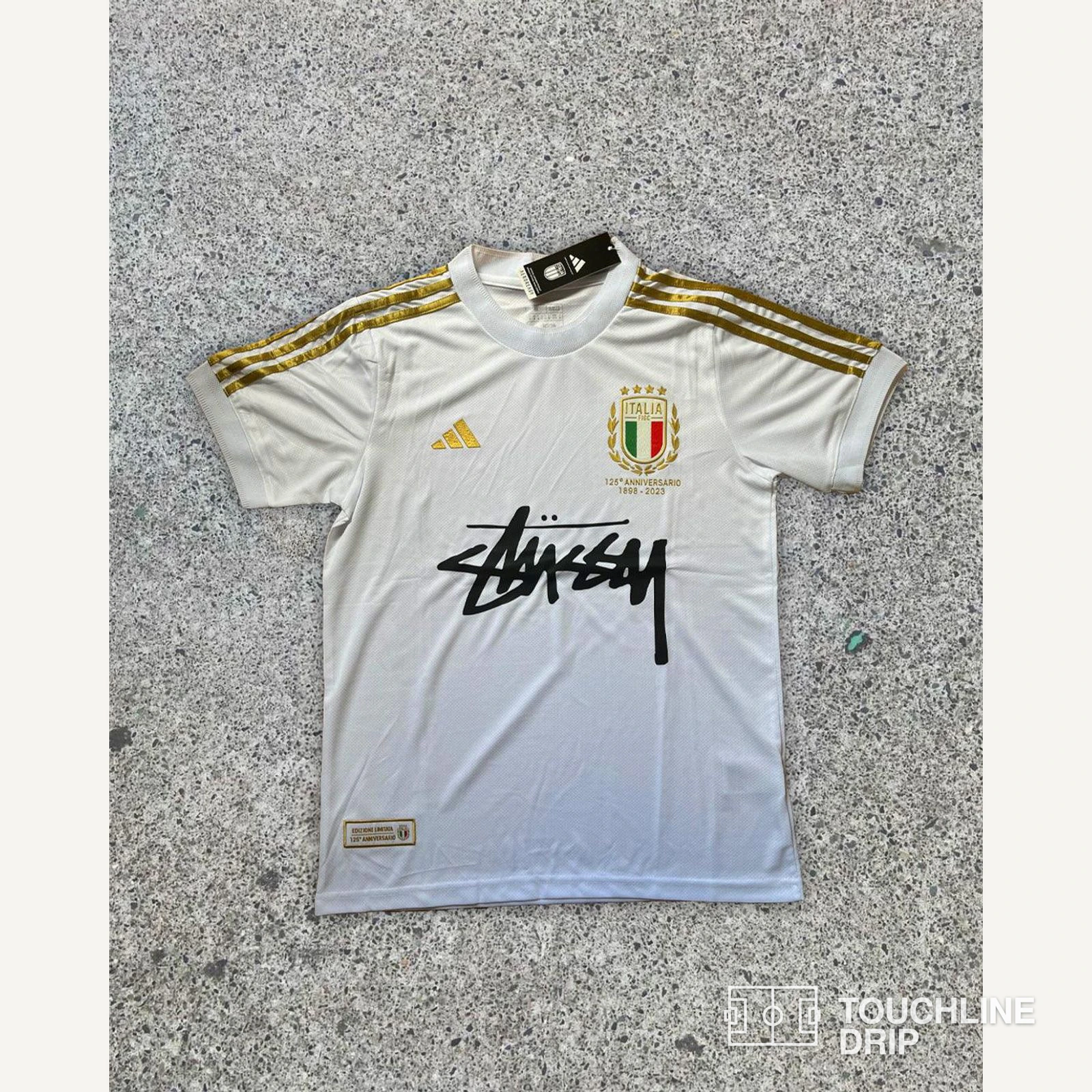 Front product image of Stussy x Italy 125th Anniversary Jersey