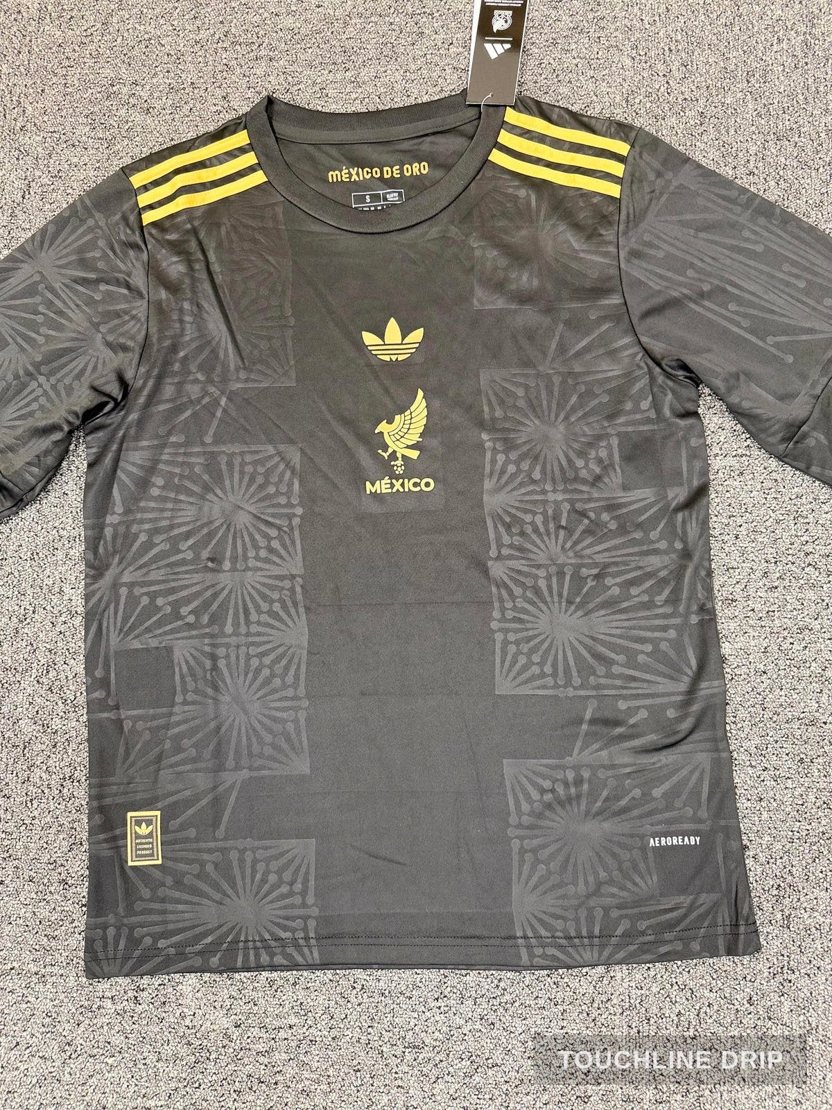 back product image of Adidas Mexico Gold Long Sleeve Jersey