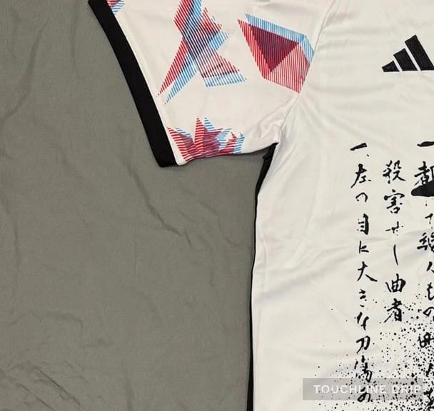 sleeve detail image of Adidas x Stussy Japan Zoro's Blade Concept Jersey