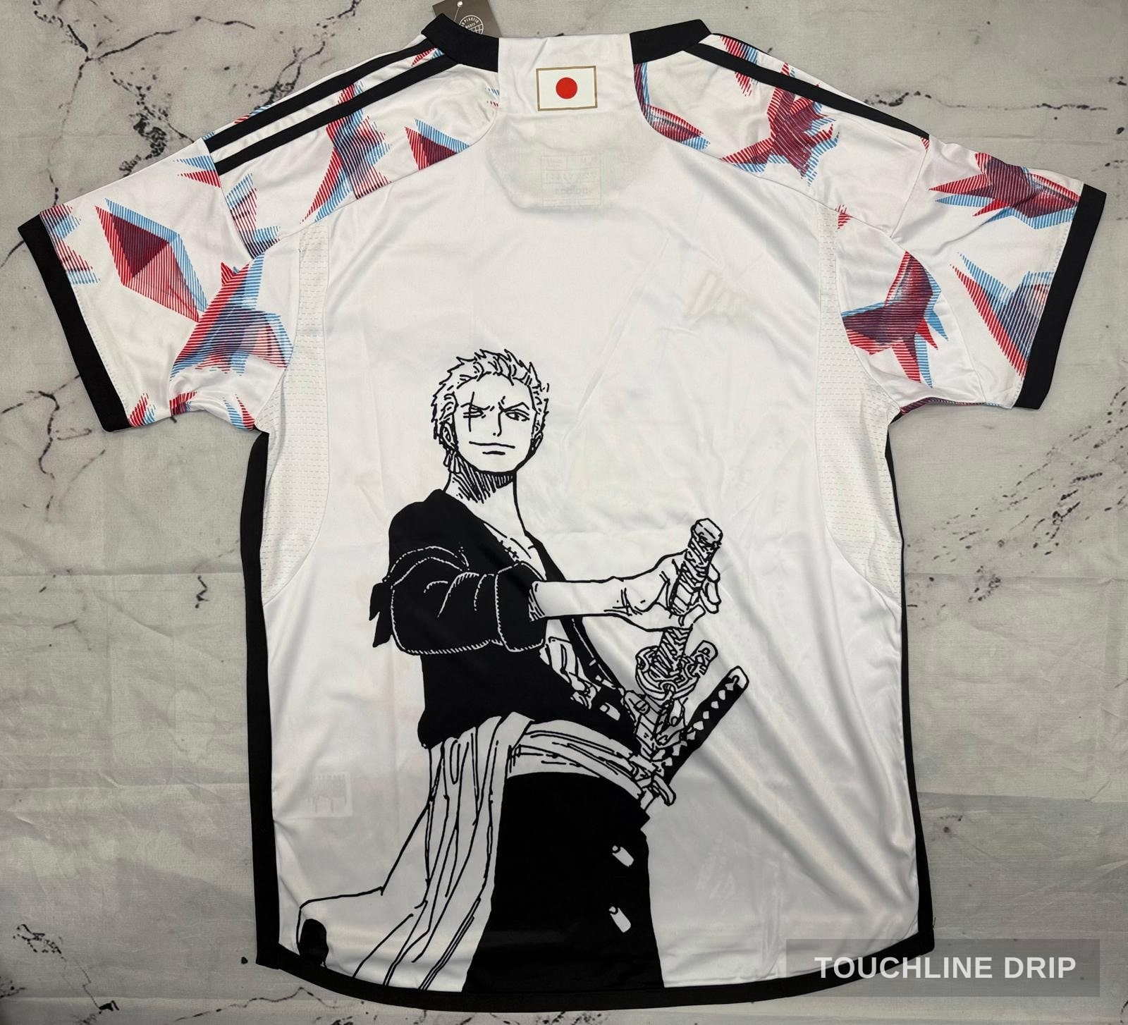 Back product image of Adidas x Stussy Japan Zoro's Blade Concept Jersey (ADI-STUS-JPN-ZOROBLD)