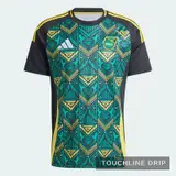 Front product image of Adidas Black Jamaica Away Shirt 24/25