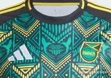 collar detail image of Adidas Black Jamaica Away Shirt 24/25