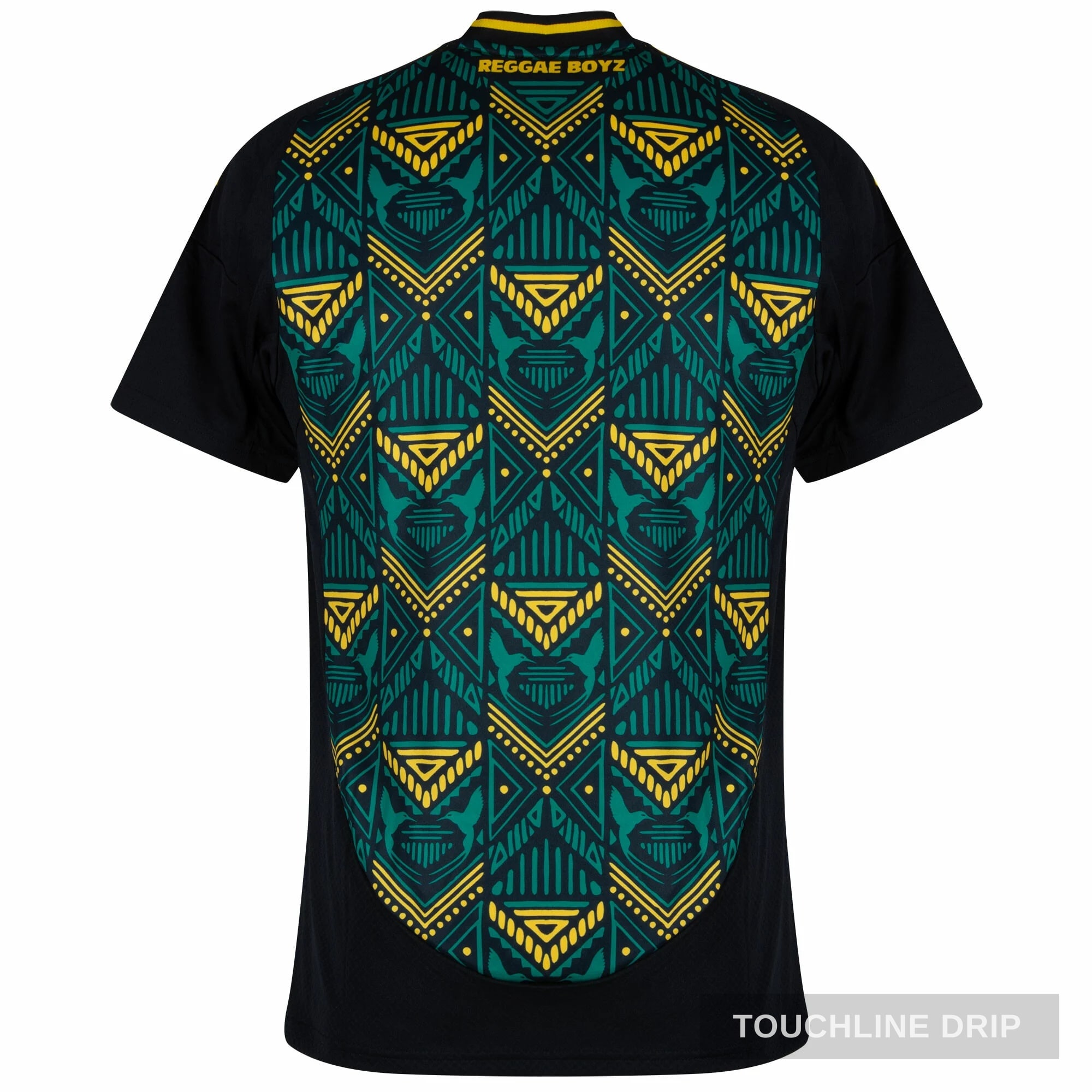 Back product image of Adidas Black Jamaica Away Shirt 24/25