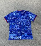 Back product image of Adidas x Stussy Japan Anime Fusion Blue Concept Jersey