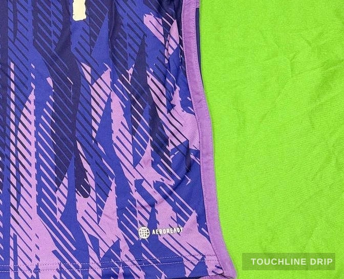 patch closeup detail image of Argentina x Stussy 2022 Away Jersey