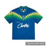 Front product image of Corteiz Club America Jersey Brasil Blue