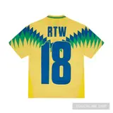 Back product image of Corteiz Club America Jersey Brasil Yellow