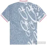 Back product image of Corteiz Grey Stellations Football Jersey