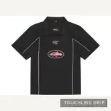 Front product image of Corteiz Black and Pink Talismo Jersey
