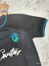 Back product image of Corteiz x Brazil Shadow and Teal Limited Jersey