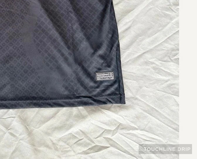 patch closeup detail image of Corteiz x Brazil Shadow and Teal Limited Jersey
