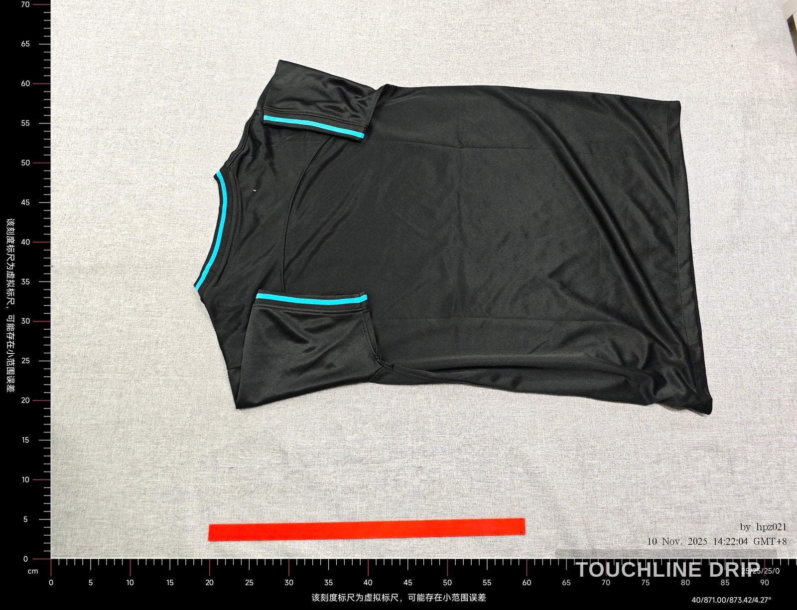 Back product image of Corteiz x Brazil Shadow and Teal Limited Jersey (CRTZ-BRAZ-SHDTEAL)