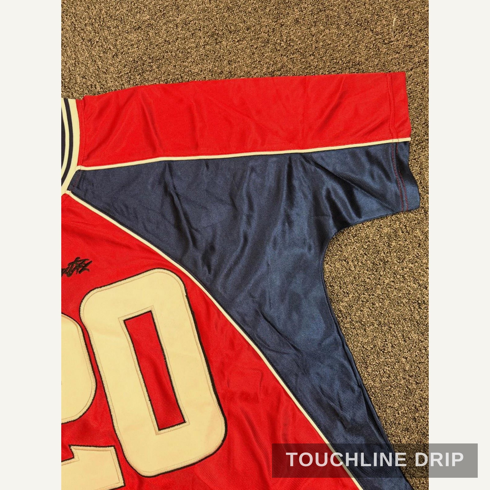 Detail product image of Corteiz Crimson Strike 20 Jersey (CRTZ-CRIMSTRK20-JRSY)