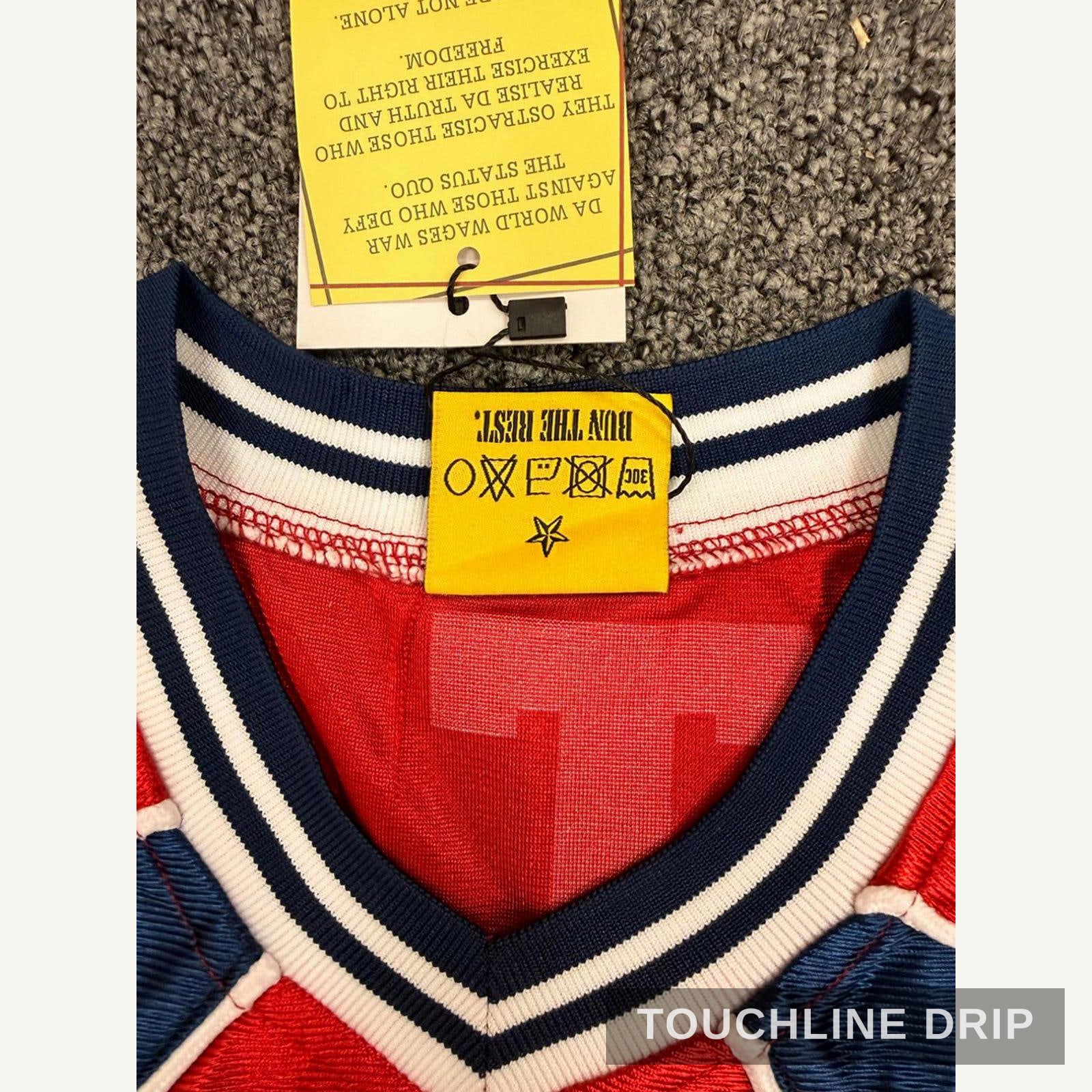 Detail product image of Corteiz Crimson Strike 20 Jersey (CRTZ-CRIMSTRK20-JRSY)