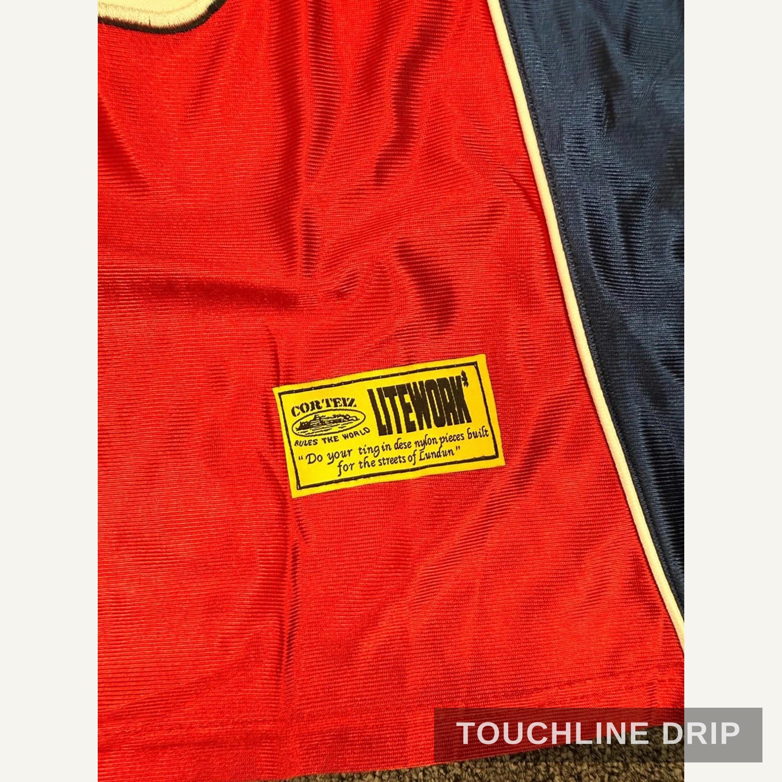 Detail product image of Corteiz Crimson Strike 20 Jersey (CRTZ-CRIMSTRK20-JRSY)