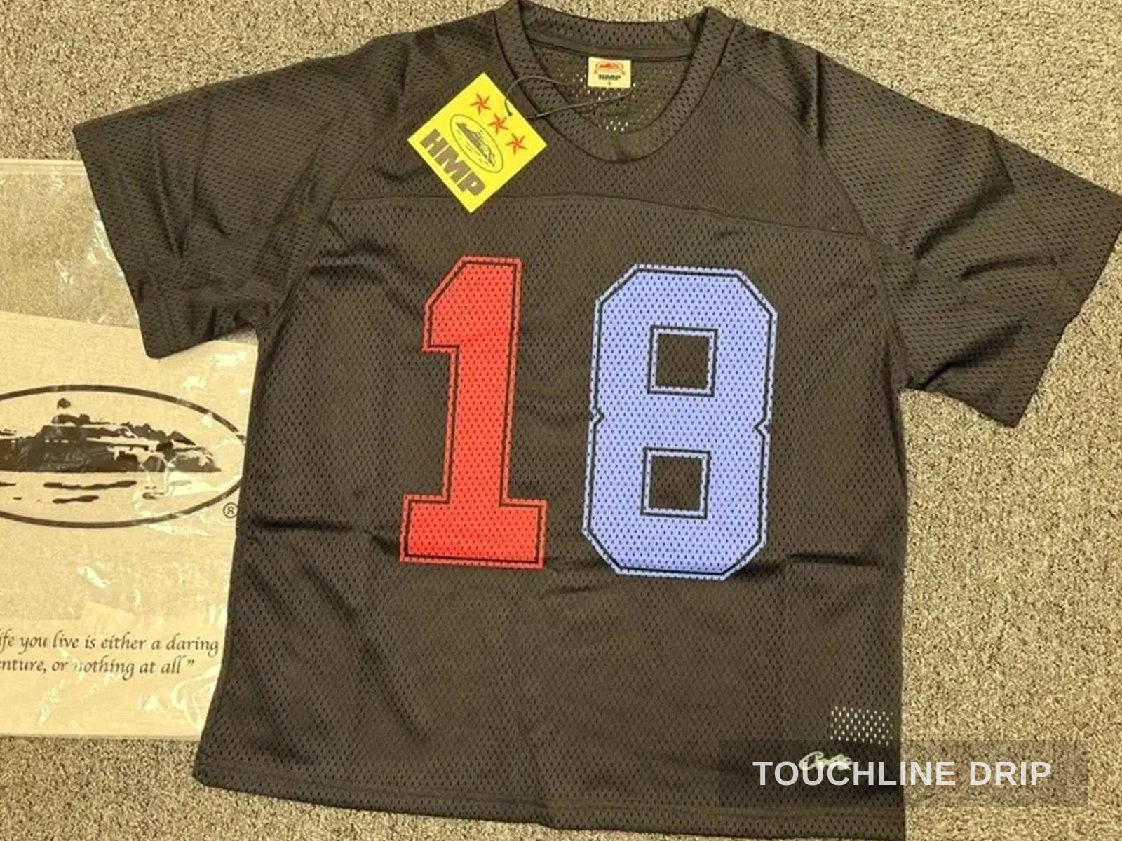 back product image of Corteiz HMP Mesh Panel Jersey Black