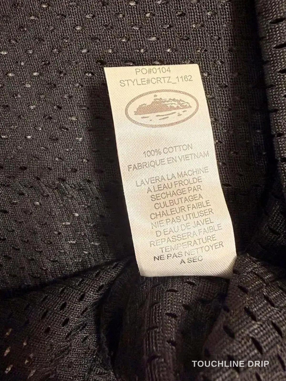 tag product image of Corteiz HMP Mesh Panel Jersey Black