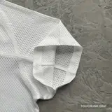 Front product image of Corteiz HMP Mesh Panel Jersey White