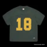 Front product image of Corteiz HMP Mesh Panel Jersey Green