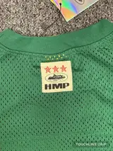patch closeup product image of Corteiz HMP Mesh Panel Jersey Green