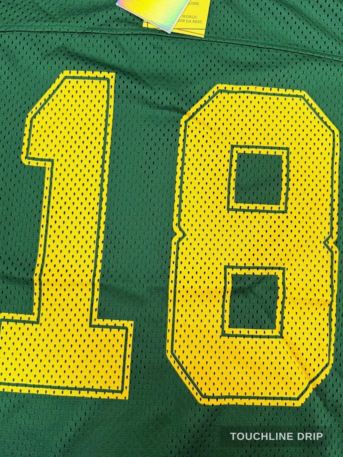 sleeve product image of Corteiz HMP Mesh Panel Jersey Green