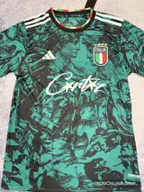 badge closeup product image of Corteiz x Italy 2024 Special Edition Jersey