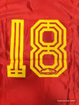 Front product image of Corteiz Da Magpies Red Jersey