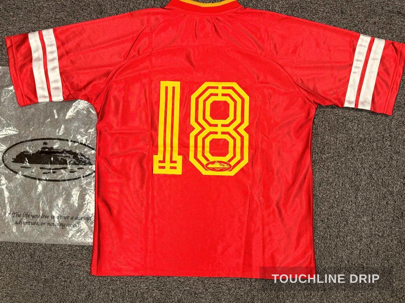 back product image of Corteiz Da Magpies Red Jersey