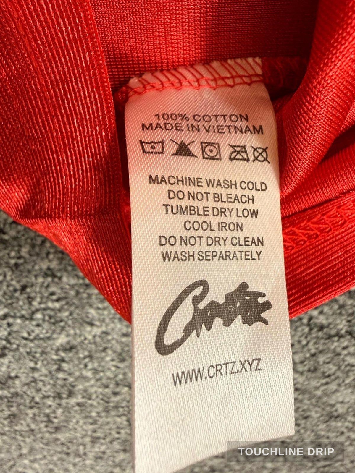 collar product image of Corteiz Da Magpies Red Jersey