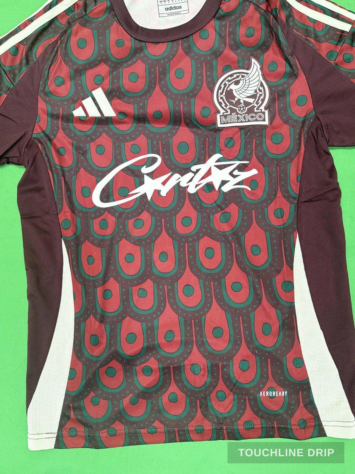 Front product image of Mexico x CRTZ 2024 Home Jersey