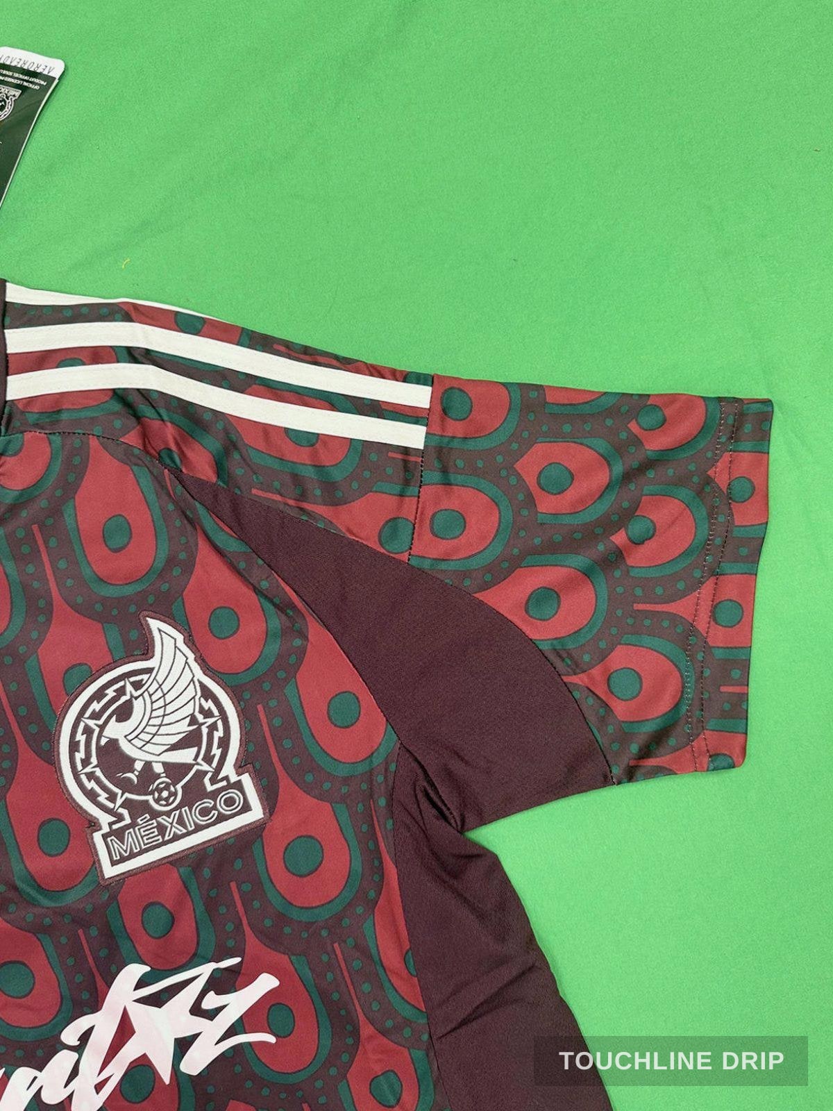patch closeup product image of Mexico x CRTZ 2024 Home Jersey