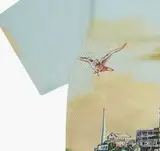 sleeve detail image of Corteiz Narnia Football Jersey Blue/cream