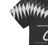 sleeve detail image of Corteiz Club RTW Football Jersey Black