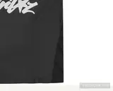 patch closeup detail image of Corteiz Club RTW Football Jersey Black