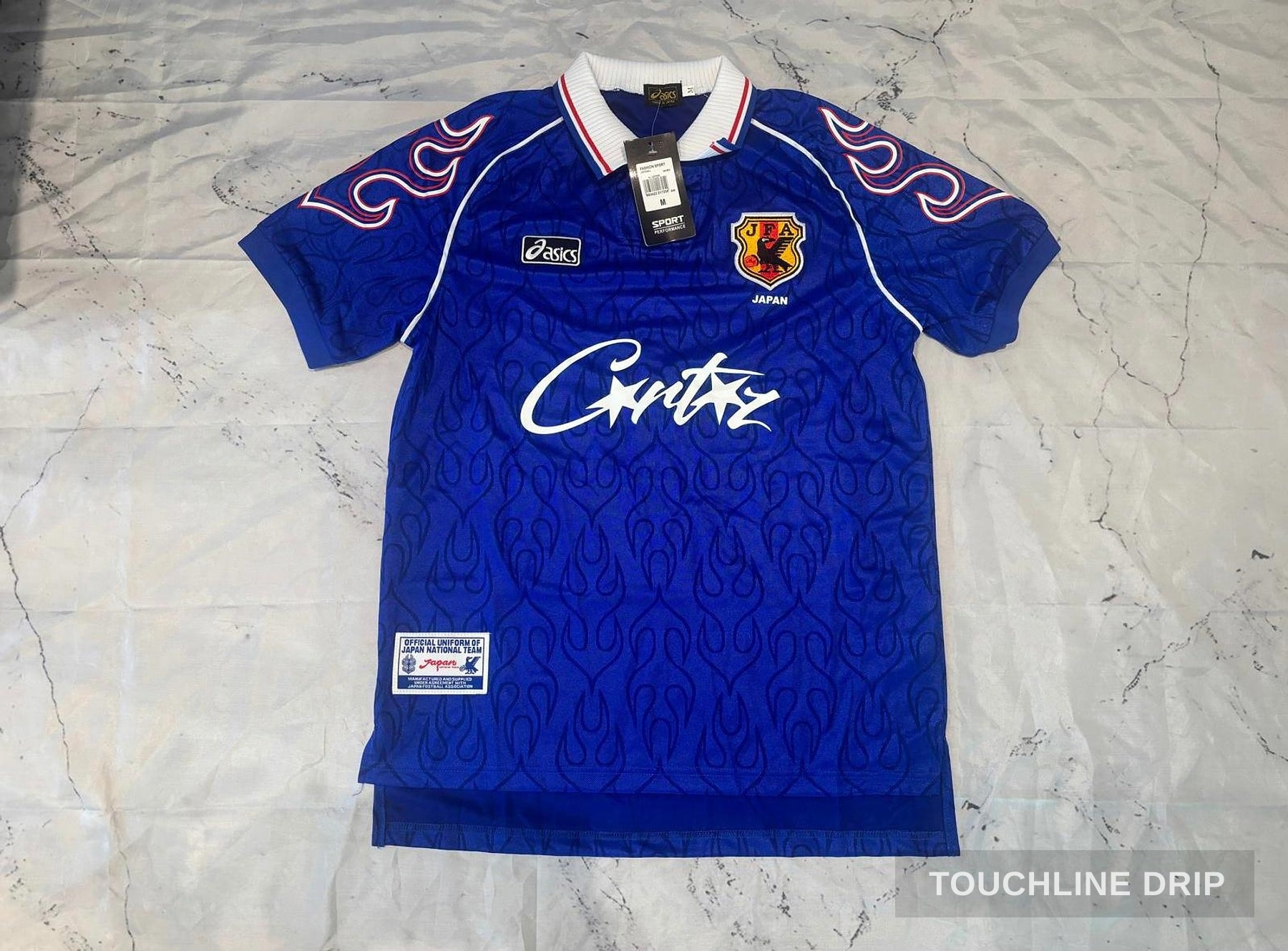 Front product image of Corteiz x Asics Japan 1998 Concept Jersey