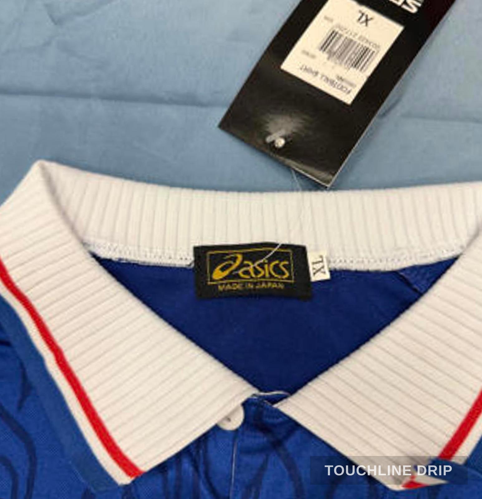collar product image of Corteiz x Asics Japan 1998 Concept Jersey