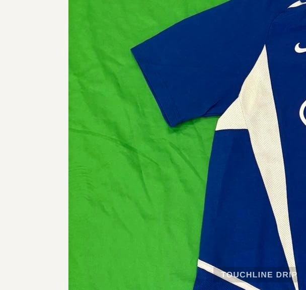 sleeve detail image of Corteiz x Brazil Blue 2002 Inspired Special Edition Jersey