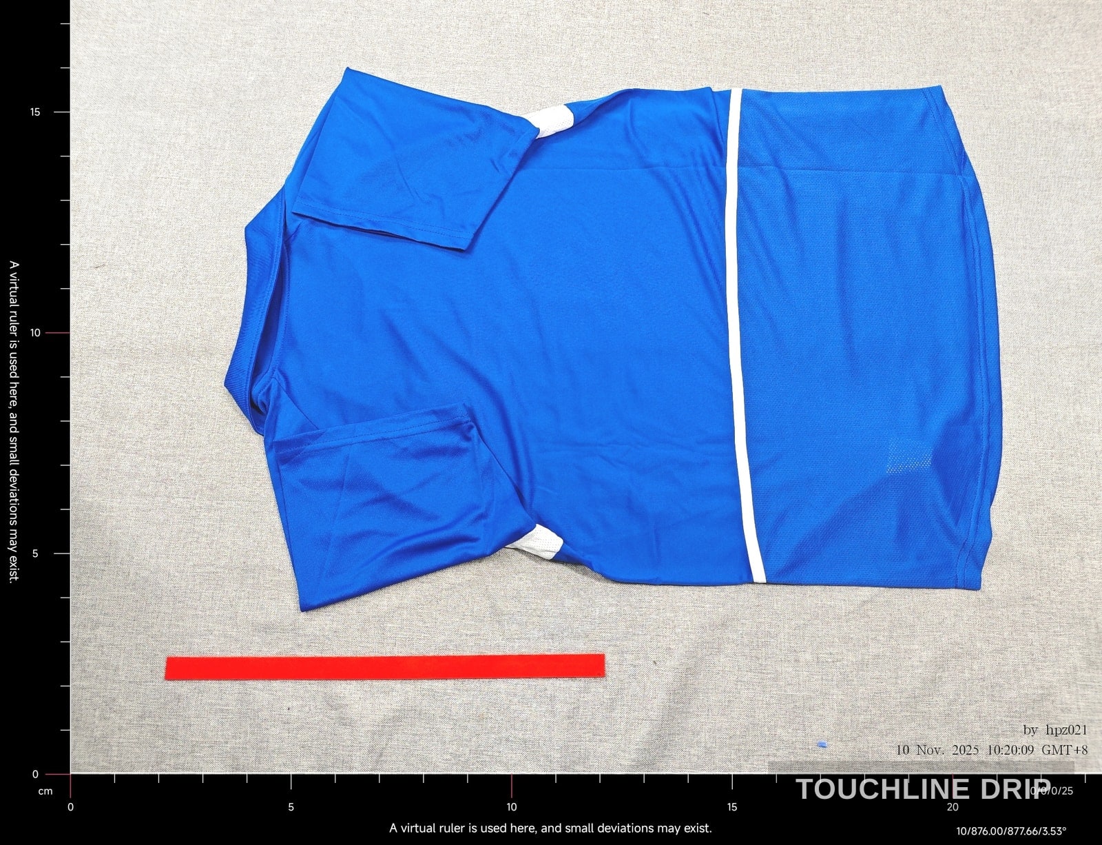 Back product image of Corteiz x Brazil Blue 2002 Inspired Special Edition Jersey (CRTZXBRZ-02-BLU-JRSY)