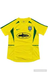 Back product image of Corteiz x Brazil Yellow 2002 Inspired Special Edition Jersey
